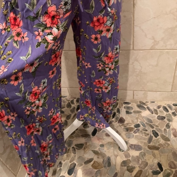 Angie Violetta Flowy Pants Size Medium - Picture 6 of 9